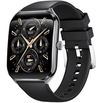 Inny producent Smartwatch ST 08 UltraSlime czarny/czarny Inny producent Smartwatch ST 08 UltraSlime czarny/czarny