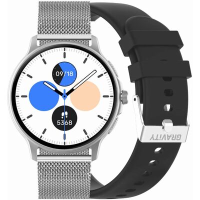 Inny producent Smartwatch Unisex Gravity Gt12-7 - Rozmowy Bluetooth, Dodatkowy Pasek (Sg035G) Inny producent Smartwatch Unisex Gravity Gt12-7 - Rozmowy Bluetooth, Dodatkowy Pasek (Sg035G)