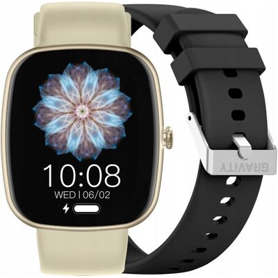 SMARTWATCH UNISEX GRAVITY GT18-7 - ROZMOWY BLUETOOTH, DODATKOWY PASEK + GRA SMARTWATCH UNISEX GRAVITY GT18-7 - ROZMOWY BLUETOOTH, DODATKOWY PASEK + GRA