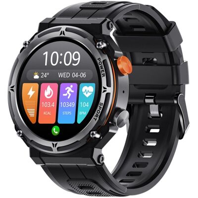 Inny producent Smartwatch Veltori VT130-1 Czarny Pasek Silikonowy Inny producent Smartwatch Veltori VT130-1 Czarny Pasek Silikonowy