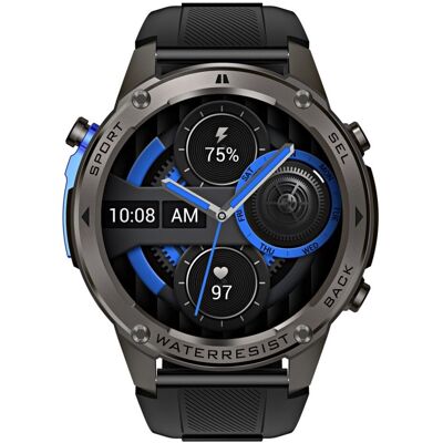 Smartwatch Voomi Sport GPS Męski Zegarek Zdrowie Barometr Kompas Wojskowy Smartwatch Voomi Sport GPS Męski Zegarek Zdrowie Barometr Kompas Wojskowy