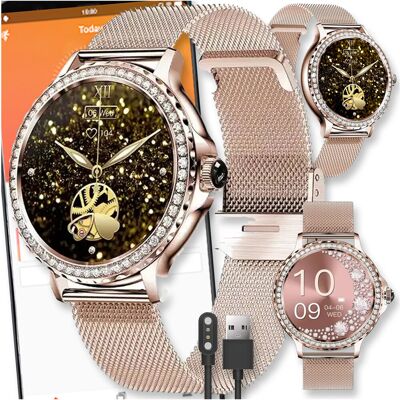 DIAWAY SMARTWATCH WATCH ZEGAREK AMOLED BLUETOOTH ROZMOWY MENU PL DAMSKI SMARTBAND NX19 DIAWAY SMARTWATCH WATCH ZEGAREK AMOLED BLUETOOTH ROZMOWY MENU PL DAMSKI SMARTBAND NX19