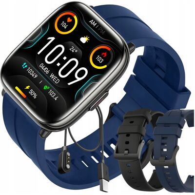 Inny producent SMARTWATCH WATCH ZEGAREK CZARNY ROZMOWY MENU PL AMOLED SMART SPORT MĘSKI Inny producent SMARTWATCH WATCH ZEGAREK CZARNY ROZMOWY MENU PL AMOLED SMART SPORT MĘSKI