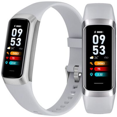DIAWAY SMARTWATCH WATCH ZEGAREK SREBRNY C60 Opaska FIT SMARTBAND Pulsometr iOS ANDROID AMOLED PULS DIAWAY SMARTWATCH WATCH ZEGAREK SREBRNY C60 Opaska FIT SMARTBAND Pulsometr iOS ANDROID AMOLED PULS