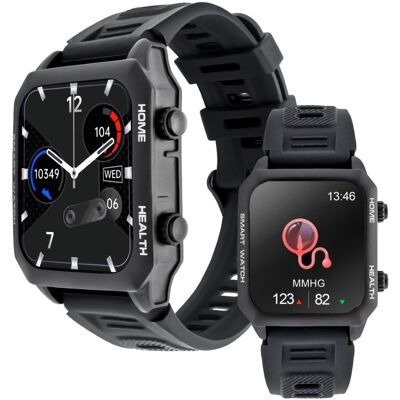 WATCHMARK - Focus - Czarny - Plastikowy - Smartwatch WATCHMARK - Focus - Czarny - Plastikowy - Smartwatch