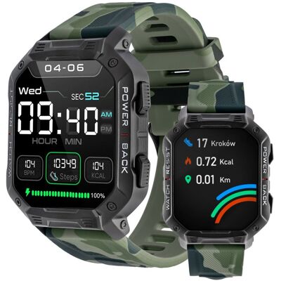 WATCHMARK Ultra Zielony Smartwatch - Smartwatch WATCHMARK Ultra Zielony Smartwatch - Smartwatch