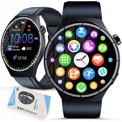 Smartwatch Wenom GTS-49 Bluetooth, OLED muzyka zdrowie 1GB pamięci Menu PL Smartwatch Wenom GTS-49 Bluetooth, OLED muzyka zdrowie 1GB pamięci Menu PL