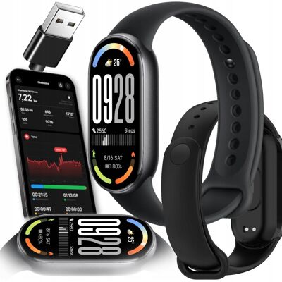 SMARTWATCH XIAOMI Smart Band 10 ZEGAREK ELEKTRONICZNY WODOODPORNY DO SPORTU SMARTWATCH XIAOMI Smart Band 10 ZEGAREK ELEKTRONICZNY WODOODPORNY DO SPORTU