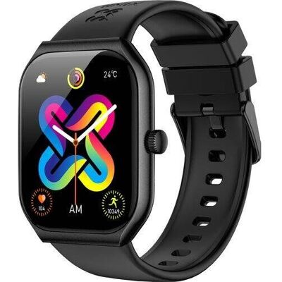 Smartwatch XINJI Cobee CA1 Czarny 1,96 cala Zielony Pulsometr Krokomierz Pulsoksymetr IP68 Smartwatch XINJI Cobee CA1 Czarny 1,96 cala Zielony Pulsometr Krokomierz Pulsoksymetr IP68