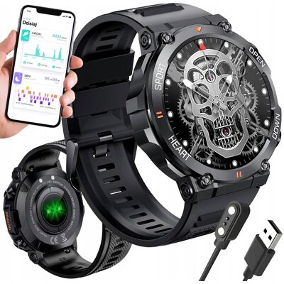 Lewer Smartwatch Zegarek 360X360 Rozmowy Menu Pl Wodoodporny Sportowy Pomiary Pro Lewer Smartwatch Zegarek 360X360 Rozmowy Menu Pl Wodoodporny Sportowy Pomiary Pro