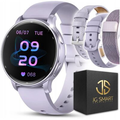 JG Smart SMARTWATCH ZEGAREK DAMSKI GPS WODOODPORNY CIŚNIENIE ROZMOWY MENU PL AMOLED JG Smart SMARTWATCH ZEGAREK DAMSKI GPS WODOODPORNY CIŚNIENIE ROZMOWY MENU PL AMOLED