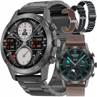 Smartwatch zegarek damski JG Smart Hk89 złoty okrągły wykrywanie tętna ciśnieniomierz Smartwatch zegarek damski JG Smart Hk89 złoty okrągły wykrywanie tętna ciśnieniomierz