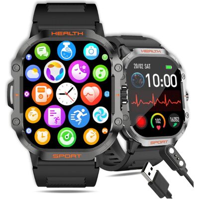 Wenom Smartwatch Zegarek Damski Męski Sportowy smart watch w Języku Polskim Wenom Smartwatch Zegarek Damski Męski Sportowy smart watch w Języku Polskim