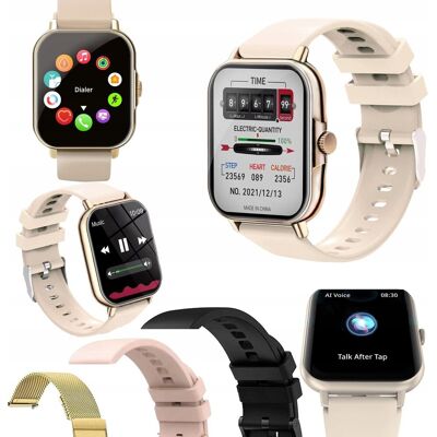 Lewer SMARTWATCH ZEGAREK DAMSKI POLSKIE MENU ROZMOWY POWIADOMIENIA PULS SPORT Lewer SMARTWATCH ZEGAREK DAMSKI POLSKIE MENU ROZMOWY POWIADOMIENIA PULS SPORT