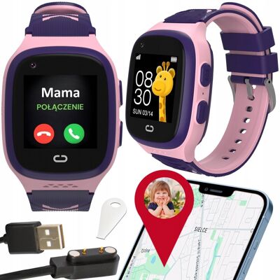 Inny producent SMARTWATCH ZEGAREK DLA DZIECI SIM TELEFON WIDEOROZMOWY GPS SMS GRY MUZYKA Inny producent SMARTWATCH ZEGAREK DLA DZIECI SIM TELEFON WIDEOROZMOWY GPS SMS GRY MUZYKA