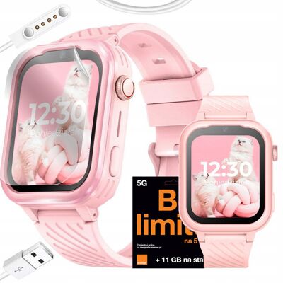 Inny producent SMARTWATCH ZEGAREK DLA DZIECI TELEFON 4G ROZMOWY SMS Z GRAMI POLSKIE MENU Inny producent SMARTWATCH ZEGAREK DLA DZIECI TELEFON 4G ROZMOWY SMS Z GRAMI POLSKIE MENU