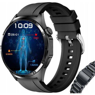 Rubicon Smartwatch Zegarek Ekg Glukoza Glikemia Hrv Rozmowy Menu Pl+temperatura Rubicon Smartwatch Zegarek Ekg Glukoza Glikemia Hrv Rozmowy Menu Pl+temperatura