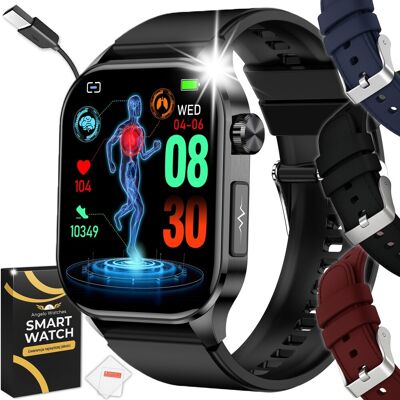Inny producent SMARTWATCH ZEGAREK KARDIOWATCH EKG Z FUNKCJĄ POMIARU CUKRU PULS CIŚNIENIE ROZMOWY MENU PL Inny producent SMARTWATCH ZEGAREK KARDIOWATCH EKG Z FUNKCJĄ POMIARU CUKRU PULS CIŚNIENIE ROZMOWY MENU PL