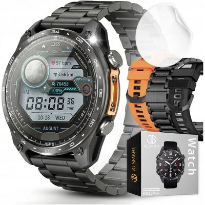 JG Smart Smartwatch Zegarek Męski GPS 4GB MAPY AMOLED CIŚNIENIE MENU PL WODOODPORNY JG Smart Smartwatch Zegarek Męski GPS 4GB MAPY AMOLED CIŚNIENIE MENU PL WODOODPORNY