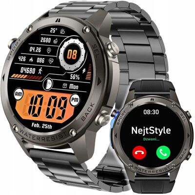 NejtStyle SMARTWATCH MĘSKI GPS ZEGAREK WODOODPORNY IP69K MENU PL ROZMOWY AMOLED SPORT NejtStyle SMARTWATCH MĘSKI GPS ZEGAREK WODOODPORNY IP69K MENU PL ROZMOWY AMOLED SPORT