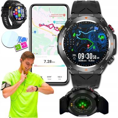 Inny producent SMARTWATCH ZEGAREK MĘSKI GPS SPORT WODOODPORNY SMART WATCH MENU PL Inny producent SMARTWATCH ZEGAREK MĘSKI GPS SPORT WODOODPORNY SMART WATCH MENU PL