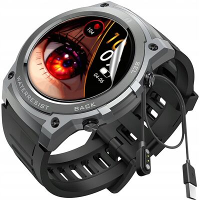 Inny producent SMARTWATCH ZEGAREK MĘSKI MENU POLSKIE ROZMOWY SPORT POWIADOMIENIA AMOLED Inny producent SMARTWATCH ZEGAREK MĘSKI MENU POLSKIE ROZMOWY SPORT POWIADOMIENIA AMOLED