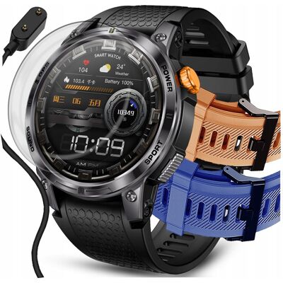 Inny producent SMARTWATCH ZEGAREK MĘSKI SPORTOWY GPS WODOSZCZELNY ROZMOWY SPORT ZDROWIE Inny producent SMARTWATCH ZEGAREK MĘSKI SPORTOWY GPS WODOSZCZELNY ROZMOWY SPORT ZDROWIE