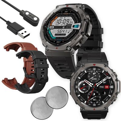 Lewer Smartwatch Zegarek Męski Wodoszczelny Gps Menu Polskie Rozmowy Sport Amoled Lewer Smartwatch Zegarek Męski Wodoszczelny Gps Menu Polskie Rozmowy Sport Amoled