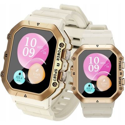 Sportowy Smartwatch damski zegarek Wodoodporny polskie menu rozmowy Amoled JG Smart Sportowy Smartwatch damski zegarek Wodoodporny polskie menu rozmowy Amoled JG Smart
