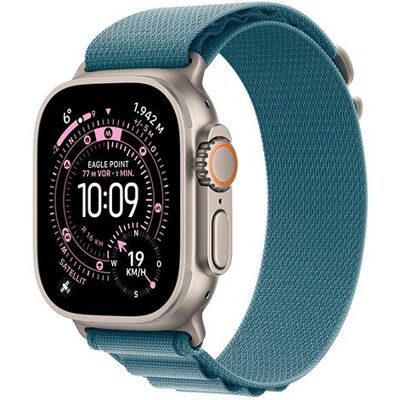 Watch Apple Watch Ultra 3 (2025) 5G 49mm Natural Titanium Case with Alpine Loop M - Light Blue Watch Apple Watch Ultra 3 (2025) 5G 49mm Natural Titanium Case with Alpine Loop M - Light Blue