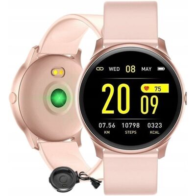Rubicon Zegarek Damski Smartwatch +Box +Grawer Sen Puls Sms Polskie Menu Rubicon Zegarek Damski Smartwatch +Box +Grawer Sen Puls Sms Polskie Menu