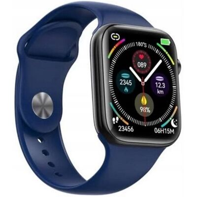 Inny producent Zegarek męski / MK-Tech / smartwatch / pulsometr / niebieski Inny producent Zegarek męski / MK-Tech / smartwatch / pulsometr / niebieski