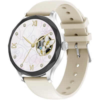 Inny producent Zegarek Smartwatch Damski Enter DTD.111.53.11 srebrny Inny producent Zegarek Smartwatch Damski Enter DTD.111.53.11 srebrny