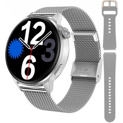 Zegarek Smartwatch Damski Hagen HC13.111.1411.5312-SET srebrny Zegarek Smartwatch Damski Hagen HC13.111.1411.5312-SET srebrny