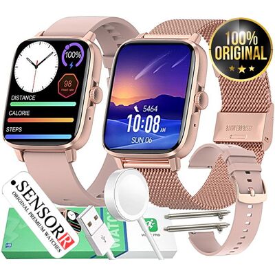 Inny producent ZEGAREK SMARTWATCH DAMSKI INDUKCJA ROZMOWY CIŚNIENIOMIERZ PULSOMETR EKG PL SENSORR Inny producent ZEGAREK SMARTWATCH DAMSKI INDUKCJA ROZMOWY CIŚNIENIOMIERZ PULSOMETR EKG PL SENSORR