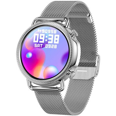 Zegarek SmartWatch damski Rubicon RNBE74 Srebrny Zegarek SmartWatch damski Rubicon RNBE74 Srebrny