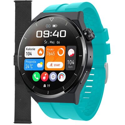 Zegarek Smartwatch Enter SAT.14.5316.144-SET niebieski pasek bransoleta Zegarek Smartwatch Enter SAT.14.5316.144-SET niebieski pasek bransoleta