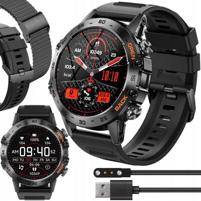 Inny producent ZEGAREK SMARTWATCH MĘSKI ROZMOWY MENU PL 360x360 DUŻA BATERIA ZESTAW PASKÓW Inny producent ZEGAREK SMARTWATCH MĘSKI ROZMOWY MENU PL 360x360 DUŻA BATERIA ZESTAW PASKÓW