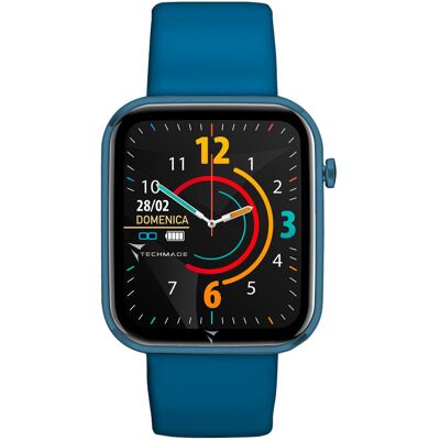 Zegarek Smartwatch Męski Techmade TM-HAVA-BL niebieski Zegarek Smartwatch Męski Techmade TM-HAVA-BL niebieski