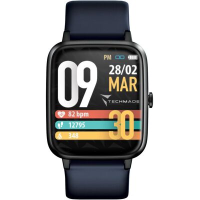 Zegarek Smartwatch Męski Techmade TM-MOVE-DBL niebieski Zegarek Smartwatch Męski Techmade TM-MOVE-DBL niebieski