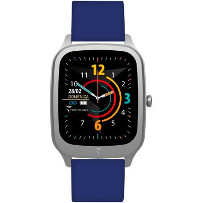 Zegarek Smartwatch Męski Techmade TM-VISION-BL niebieski Zegarek Smartwatch Męski Techmade TM-VISION-BL niebieski
