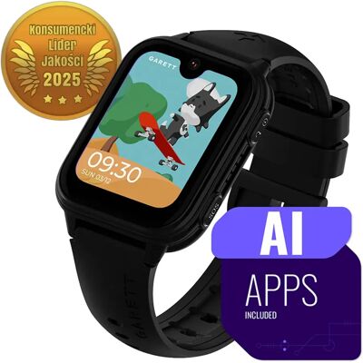 Smartwatch Garett Kids Vibe Ai 4g Czarny Smartwatch Garett Kids Vibe Ai 4g Czarny