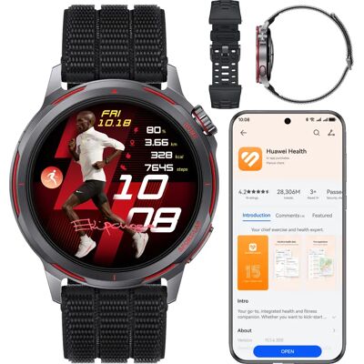 Smartwatch Huawei Watch Gt Runner 2 Czarny Amoled 1,32' Gps Hrv Spo2 Smartwatch Huawei Watch Gt Runner 2 Czarny Amoled 1,32' Gps Hrv Spo2