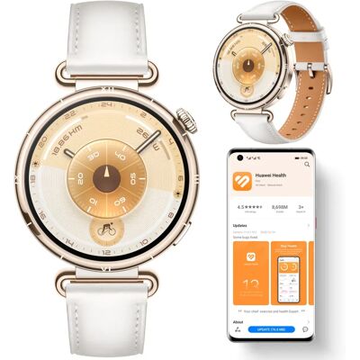 Damski Smartwatch Huawei Watch Gt 6 41mm Classic Elegancki Amoled Biały Damski Smartwatch Huawei Watch Gt 6 41mm Classic Elegancki Amoled Biały