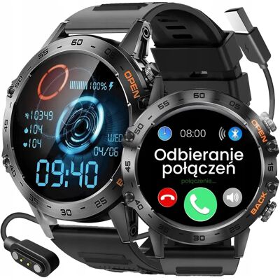 Lewer Zegarek Smartwatch Męski 360x360 Rozmowy Menu Pl Wodoodporny Lewer Zegarek Smartwatch Męski 360x360 Rozmowy Menu Pl Wodoodporny