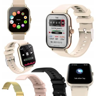 Lewer Smartwatch Zegarek Damski Polskie Menu Rozmowy Powiadomienia Puls Sport Lewer Smartwatch Zegarek Damski Polskie Menu Rozmowy Powiadomienia Puls Sport