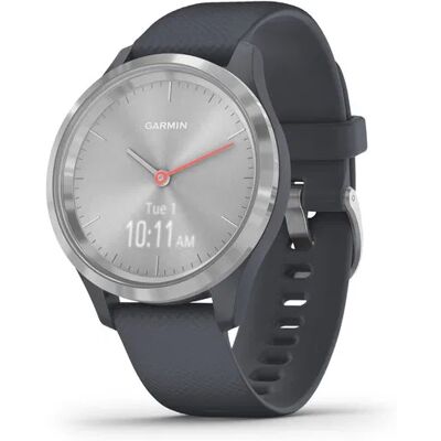 Garmin Zegarek Sportowy, Vivomove 3s Sport Silver-Blue, Silicone Garmin Zegarek Sportowy, Vivomove 3s Sport Silver-Blue, Silicone