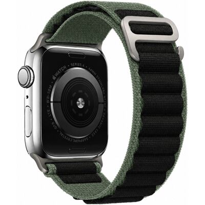 producent niezdefiniowany Pasek Do Apple Watch Ultra Zielony / Czarny - Oddychający I Uniwersalny producent niezdefiniowany Pasek Do Apple Watch Ultra Zielony / Czarny - Oddychający I Uniwersalny