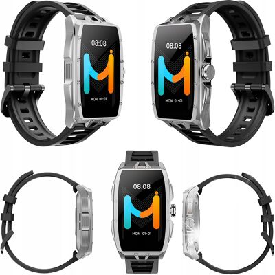 Inny producent Smart Watch IMIKI Master Band MB1 Silver sportowy zegarek bieganie fitness / Imiki Inny producent Smart Watch IMIKI Master Band MB1 Silver sportowy zegarek bieganie fitness / Imiki
