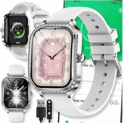 Inny producent SMARTBAND BAND SMARTWATCH OPASKA ZEGAREK SMART AMOLED DAMSKI WATCH MENU PL Inny producent SMARTBAND BAND SMARTWATCH OPASKA ZEGAREK SMART AMOLED DAMSKI WATCH MENU PL